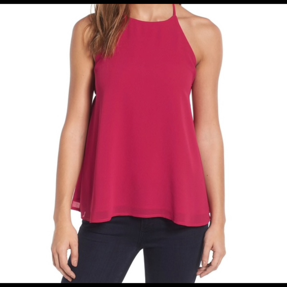 Trouve high neck halter. Size small.
